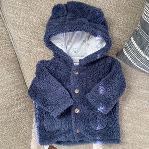 Carters fluffy bear sweater